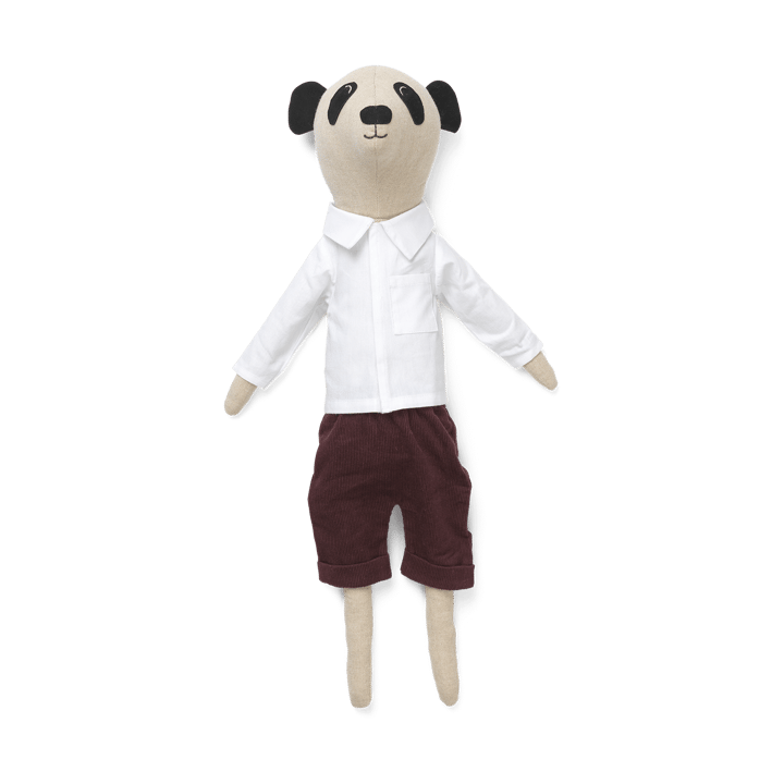 Panda Teddy plush toy - Natural - ferm LIVING