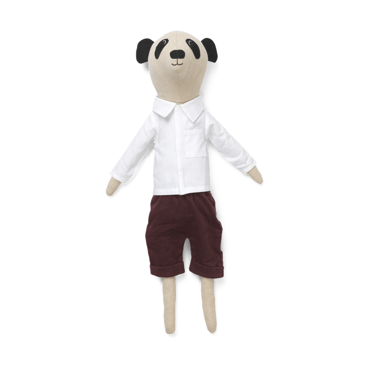 Panda Teddy plush toy - Natural - Ferm LIVING