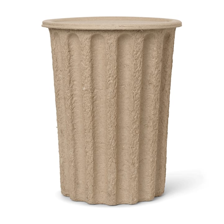 Paper Pulp wastepaper basket - Brown - Ferm LIVING