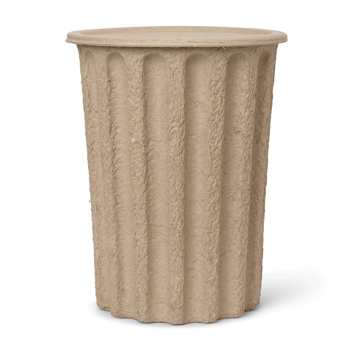 Paper Pulp wastepaper basket - Brown - Ferm LIVING