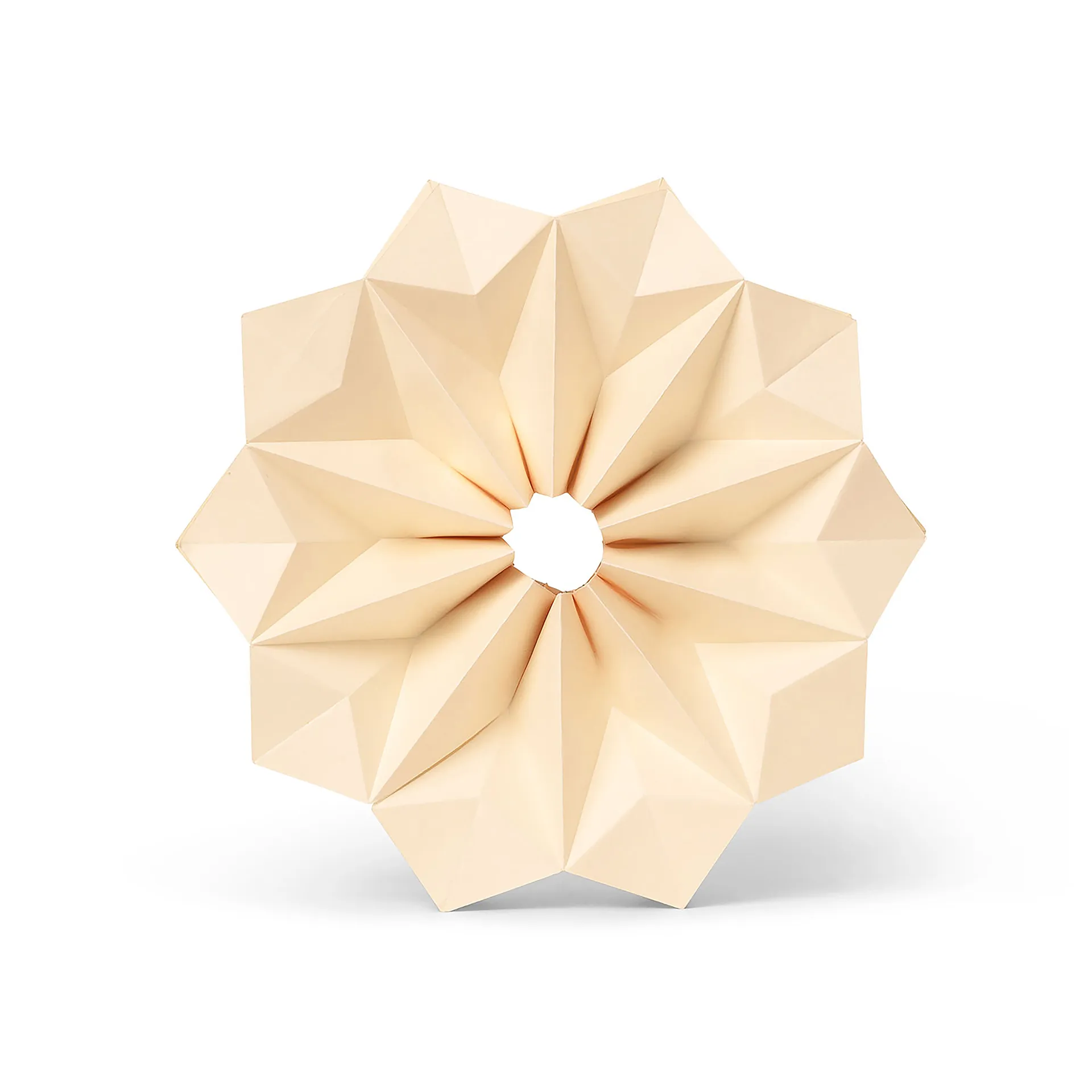 Paper star sun paper star Ø28 cm, Off-white Ferm Living