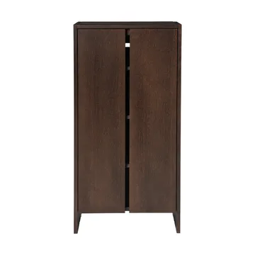 Parcel cabinet - Dark stained oak, 55x30x110 cm - Ferm Living