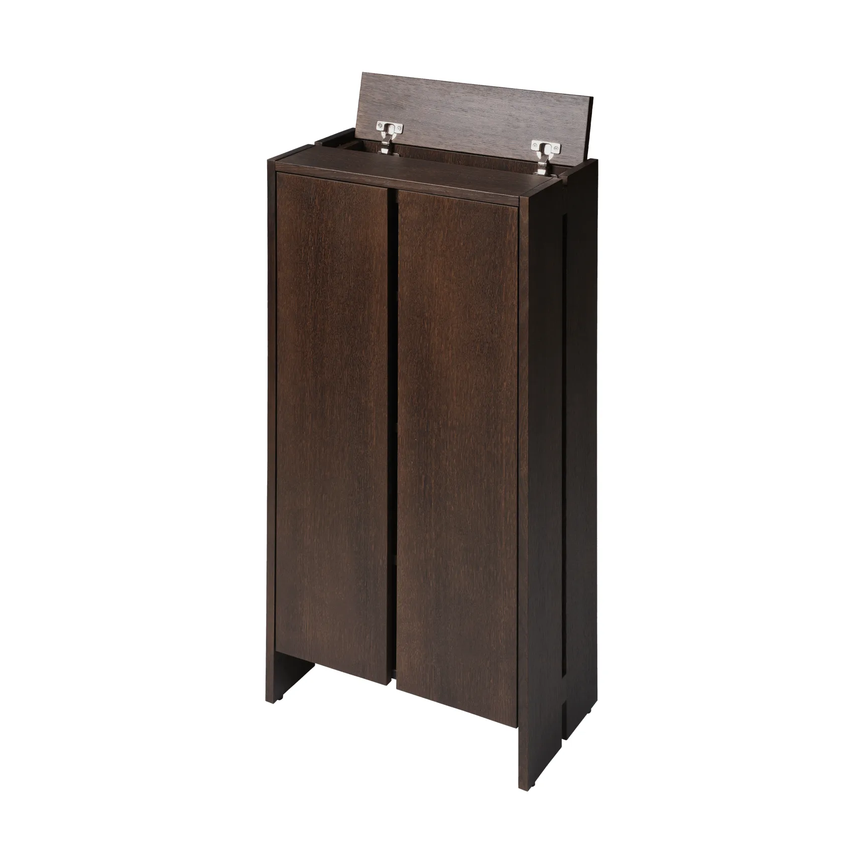 Parcel cabinet, Dark stained oak, 55x30x110 cm Ferm Living
