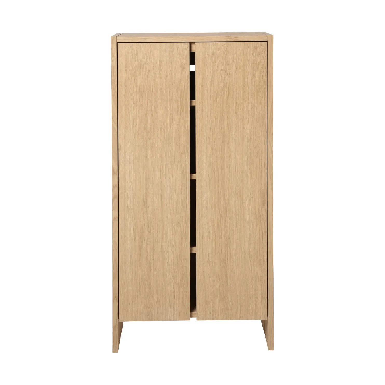 Parcel cabinet, Natural oak, 55x30x110 cm Ferm Living