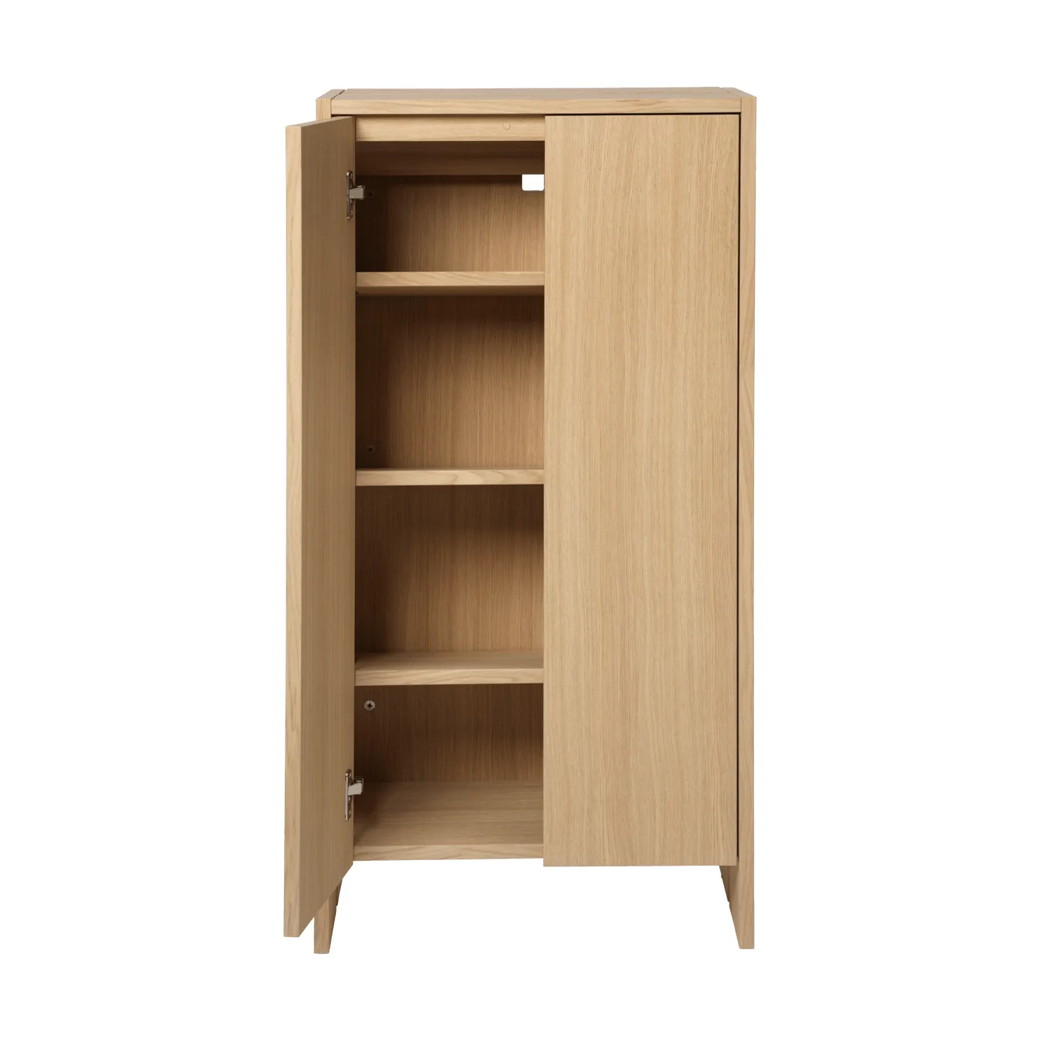 Parcel cabinet, Natural oak, 55x30x110 cm Ferm Living