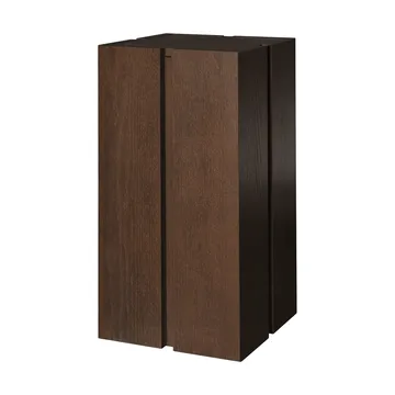 Parcel pedestal - Dark stained, 30x30x60 cm - Ferm Living
