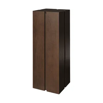 Parcel pedestal - Dark stained, 30x30x90 cm - Ferm Living