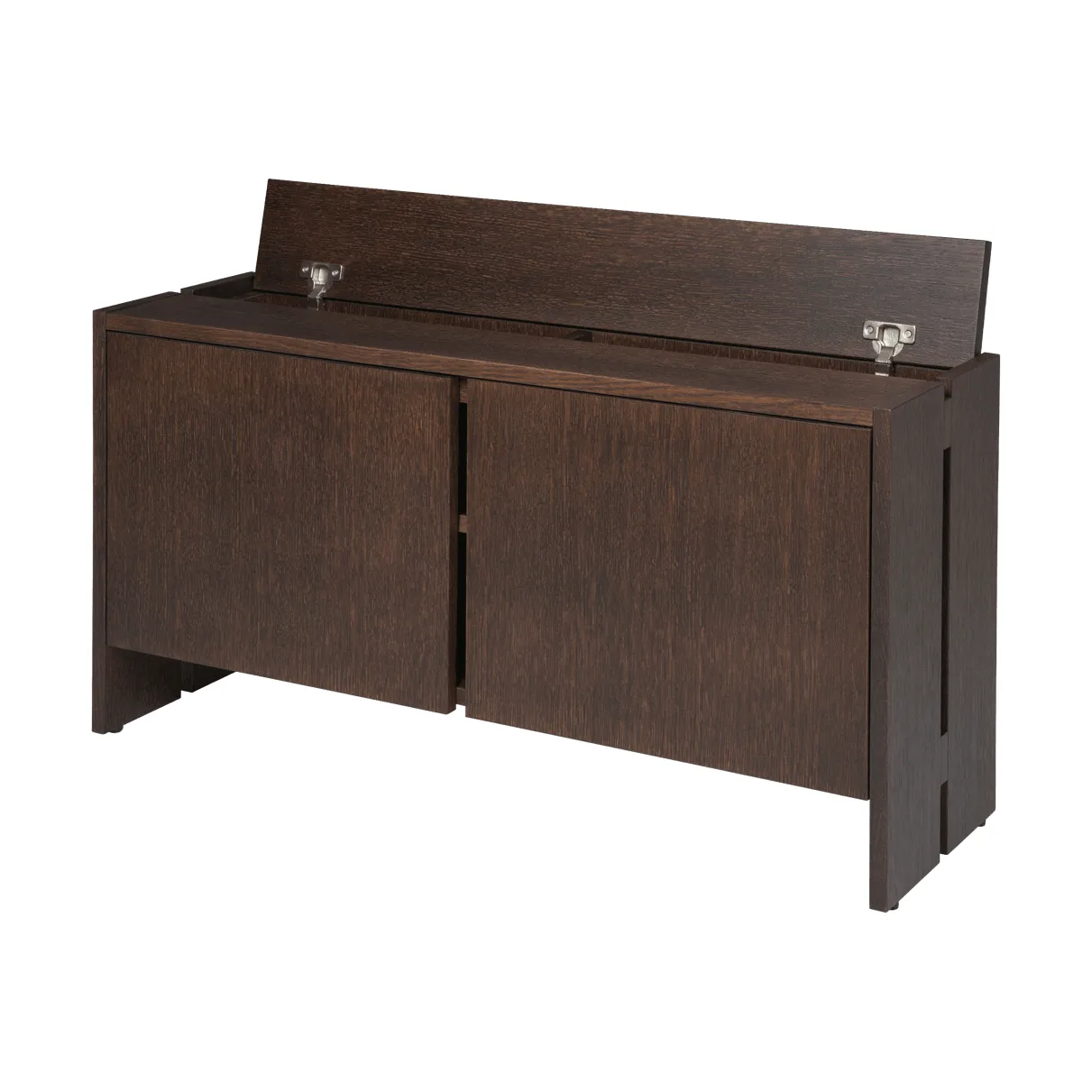 Parcel sideboard, Dark stained oak, 100x30x50 cm Ferm Living