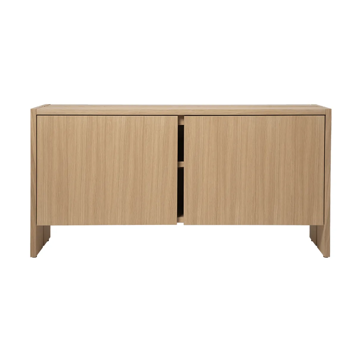 Parcel sideboard, Natural oak, 100x30x50 cm Ferm Living