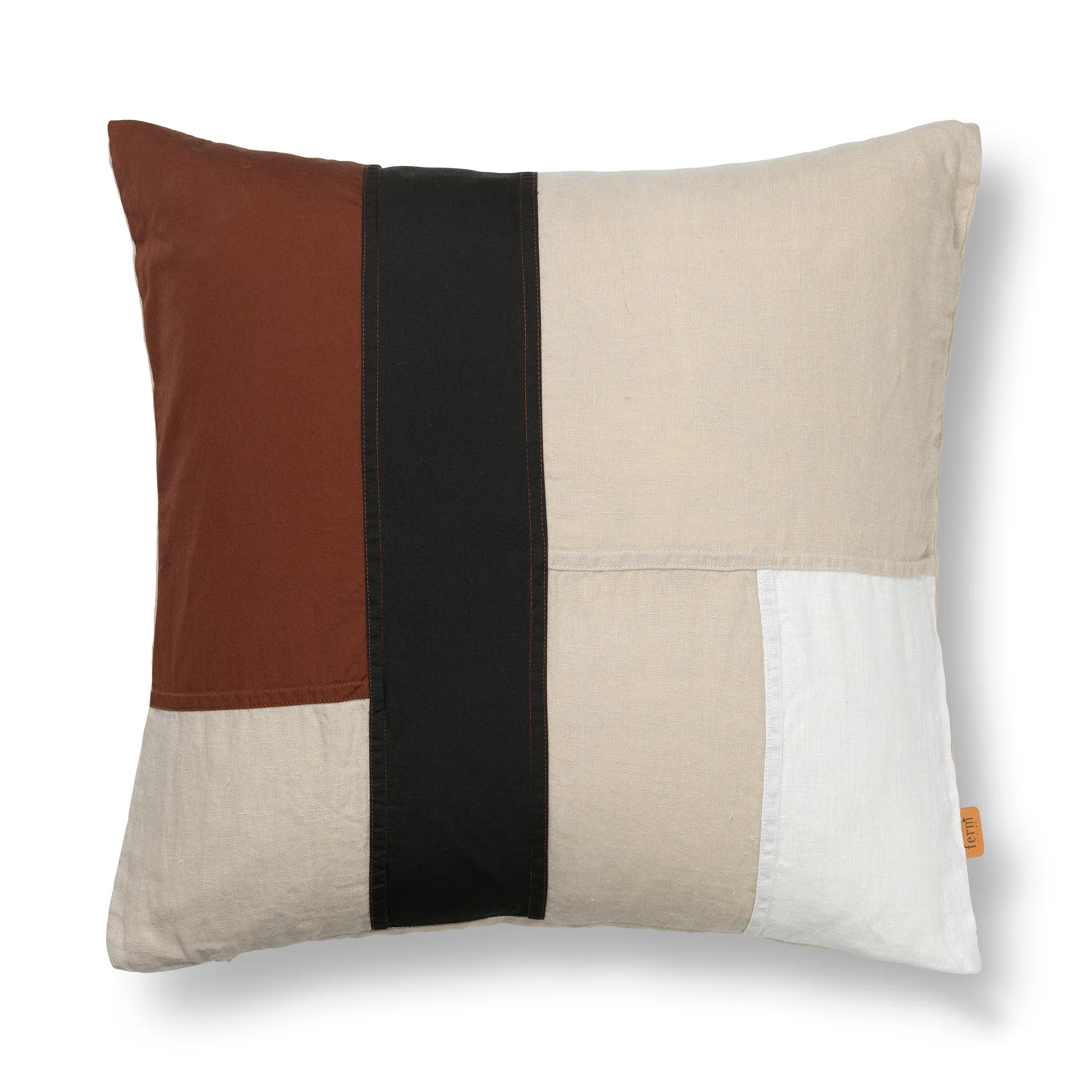 Part cushion cinnamon, 50x50 cm Ferm Living