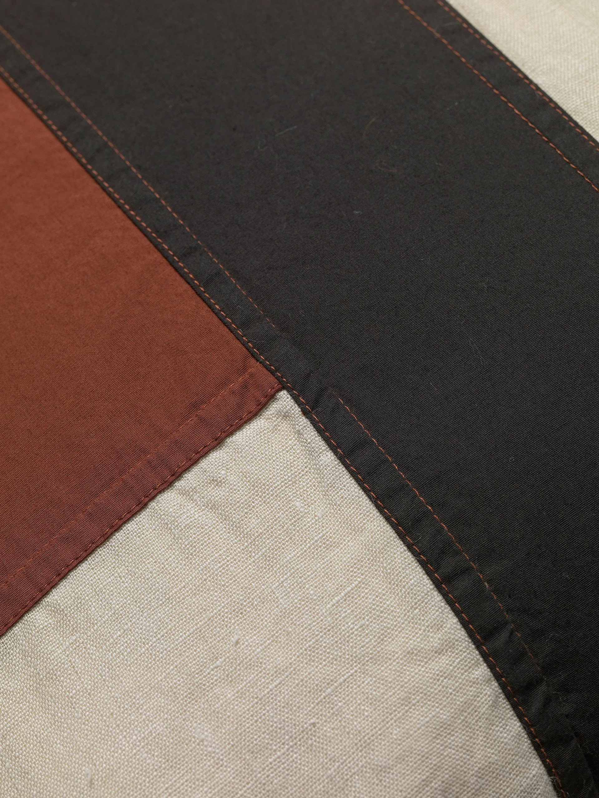 Part cushion cinnamon, 50x50 cm Ferm Living