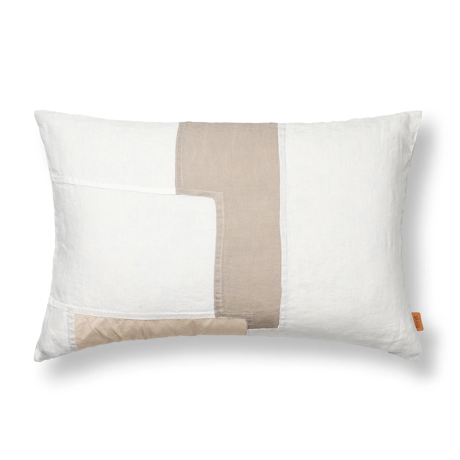 Part cushion off-white, 60x40 cm Ferm Living