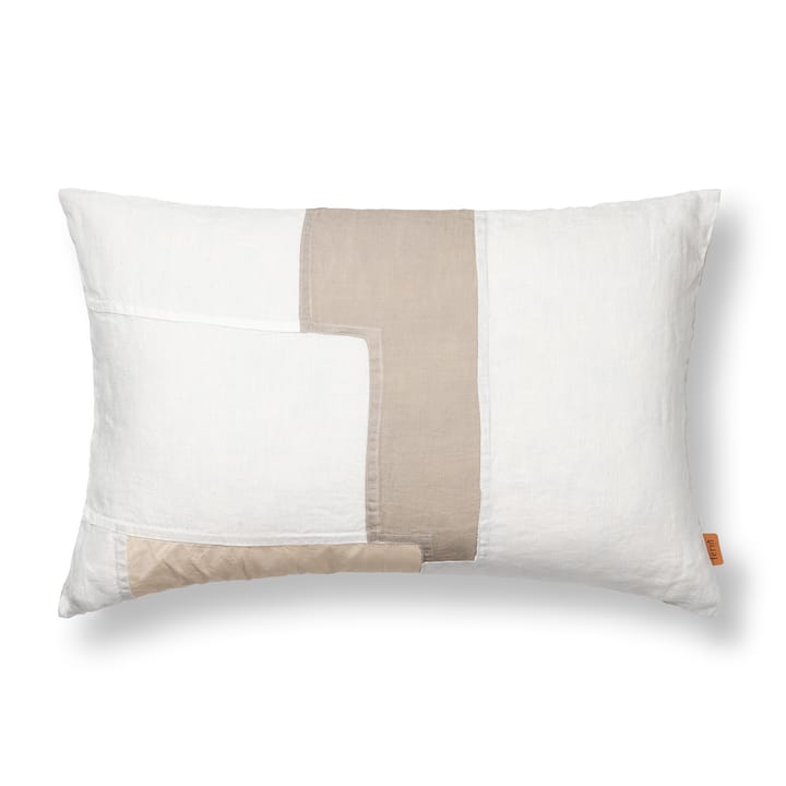 Part cushion off-white - 60x40 cm - Ferm LIVING