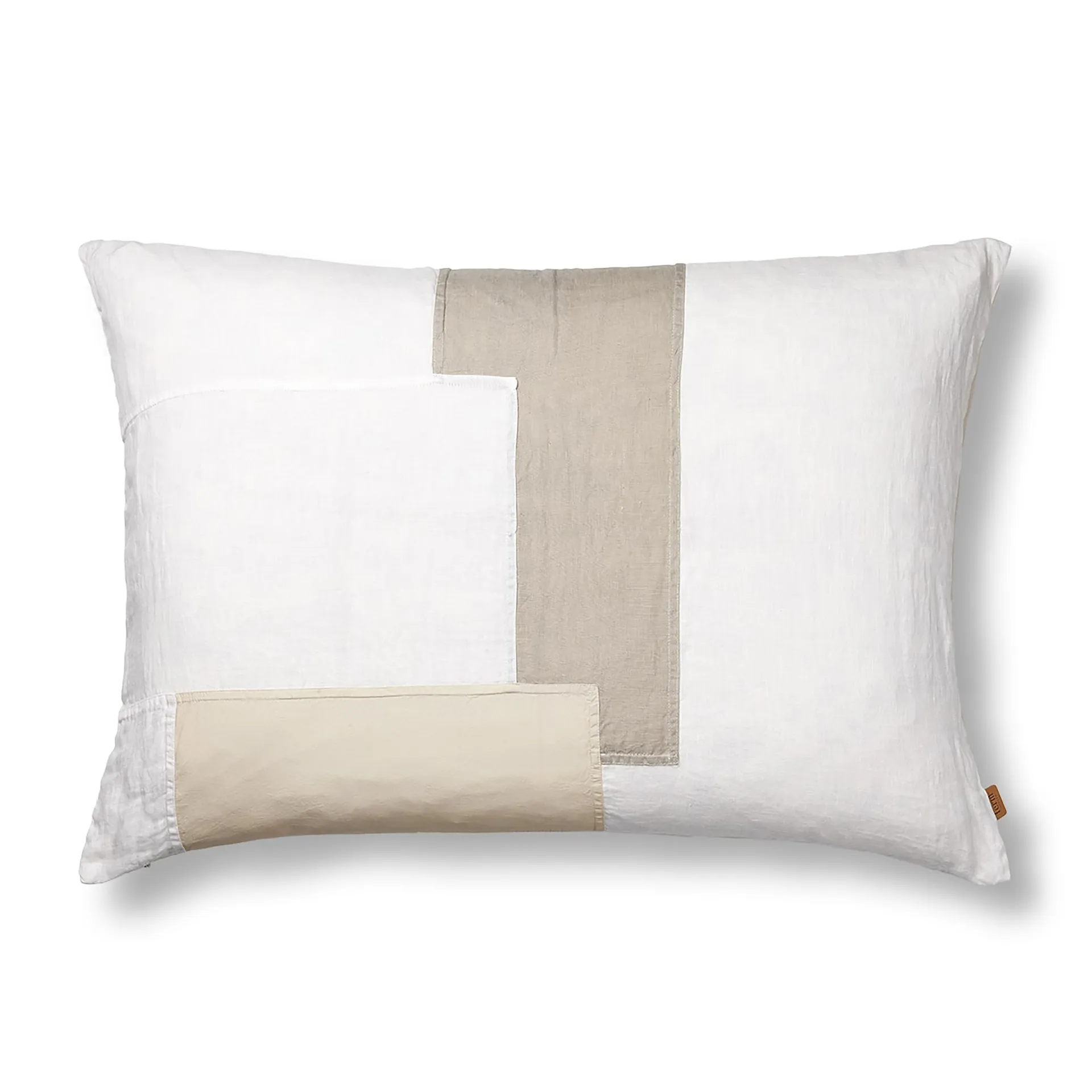 Part cushion off-white, 60x80 cm Ferm Living