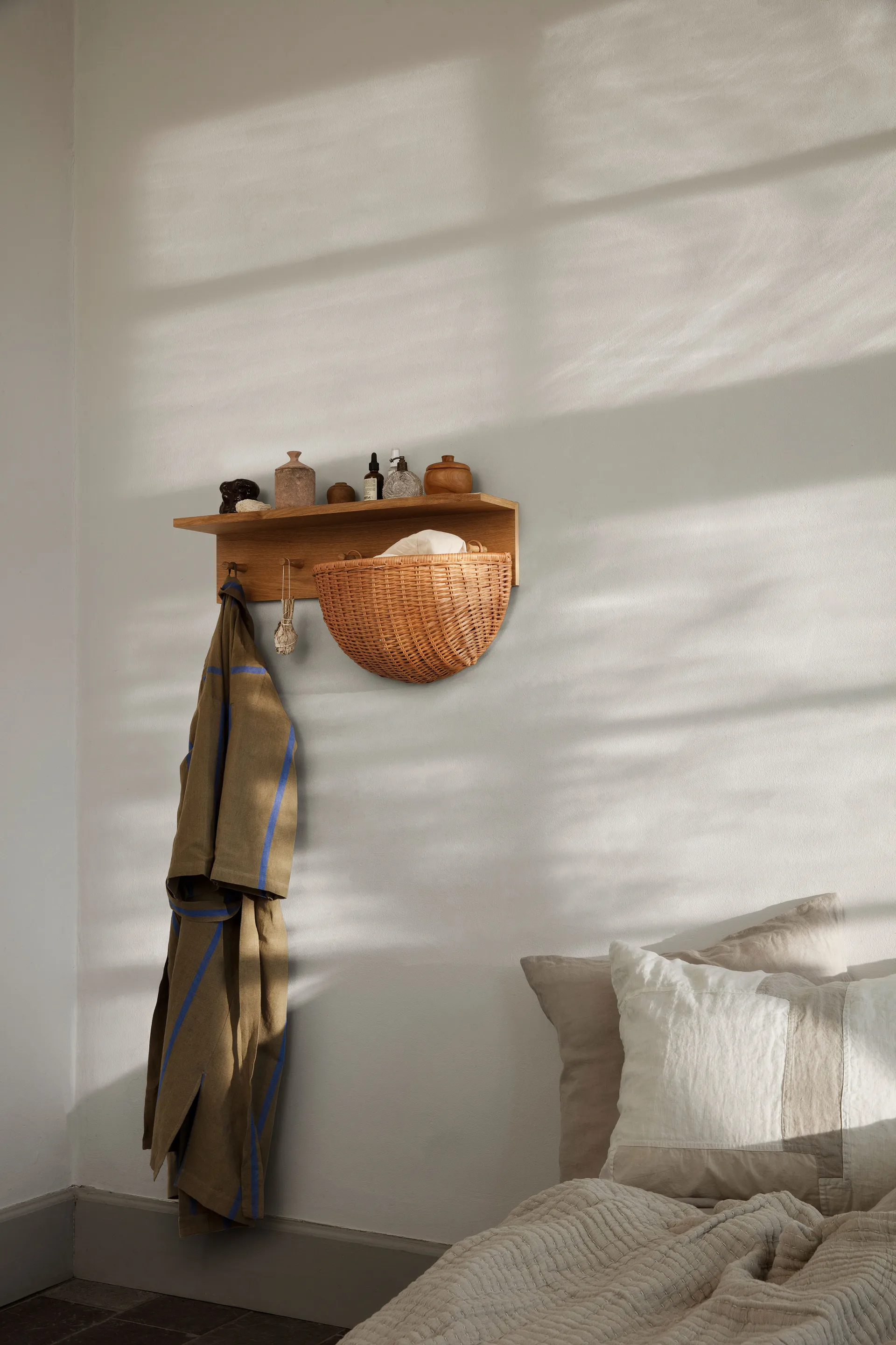 Part cushion off-white, 60x80 cm Ferm Living