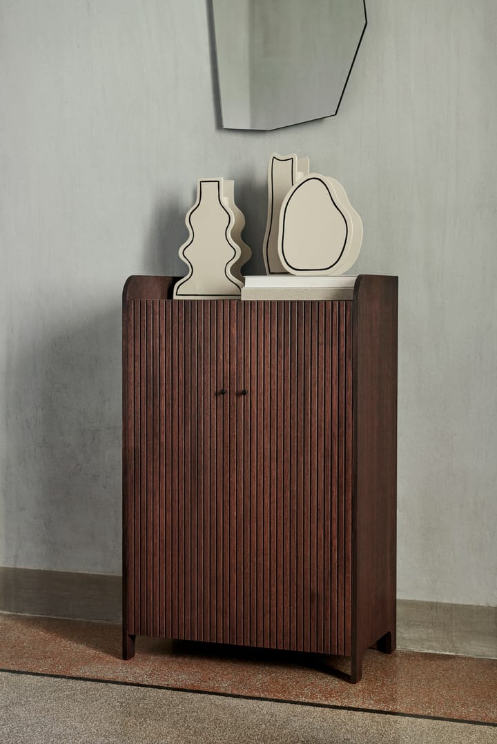Paste vase curvy 36 cm, Off-white Ferm Living