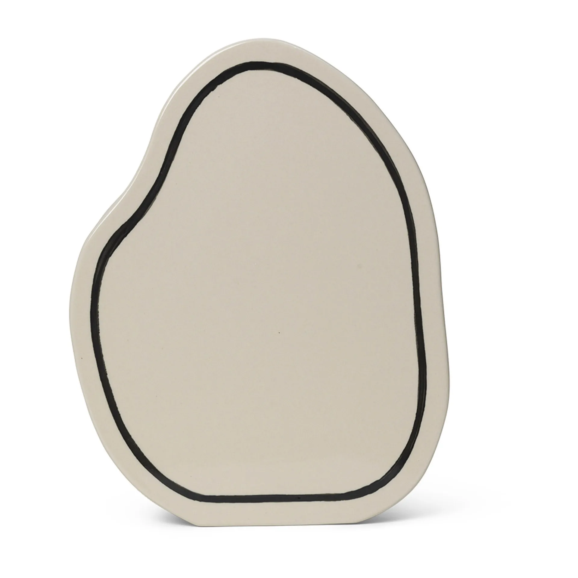 Paste vase rounded 28 cm, Off-white Ferm Living
