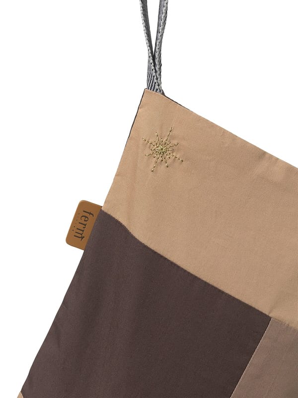 Patchwork stocking, multi Ferm Living