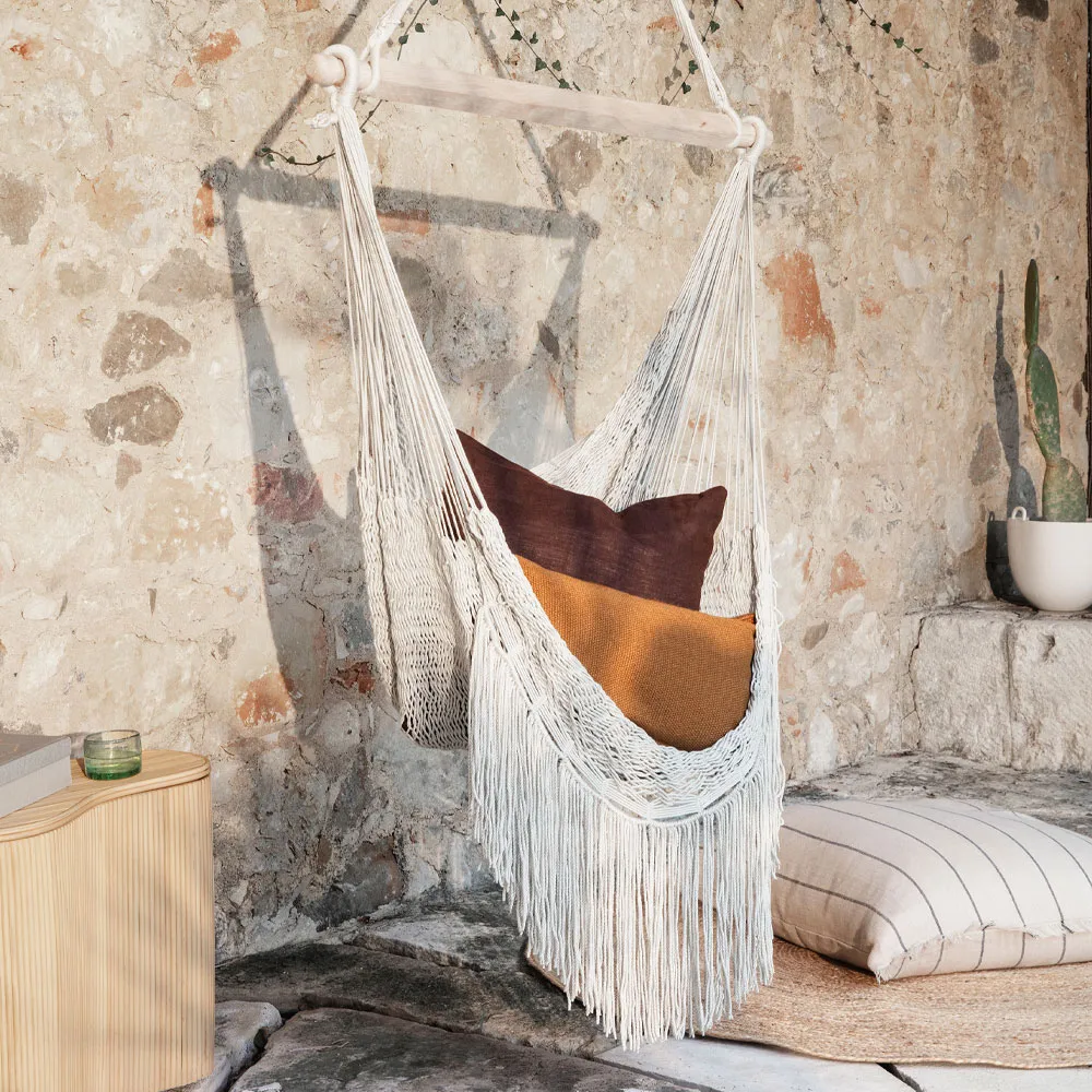 Path Nest hammock chair, Light sand Ferm Living