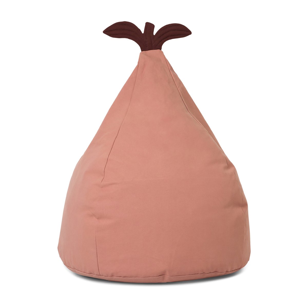 Ferm Living Pear bean bag sittsäck Dusty Rose | Scandinavian Design | Children's room accessories | Pink