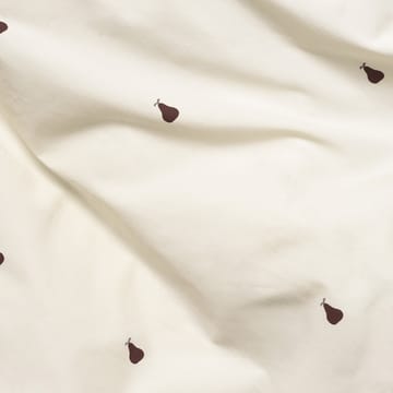Pear bed set 100x140 cm - Off white-cinnamon - ferm LIVING