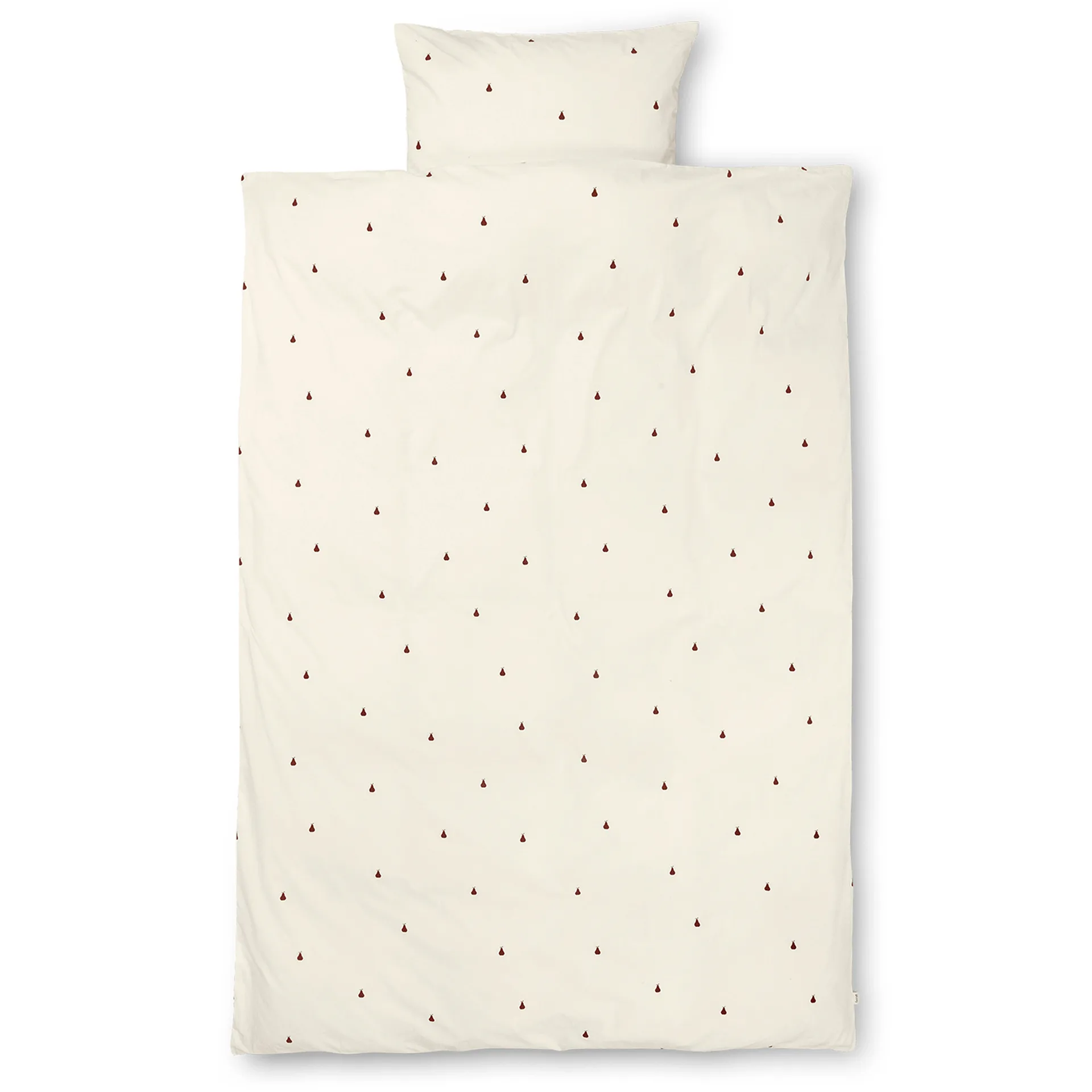 Pear bed set 140x200 cm, Off white-cinnamon Ferm Living