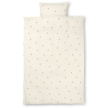 Pear bed set 140x200 cm - Off white-cinnamon - Ferm Living