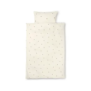 Pear bed set 70x100 cm - Off white-cinnamon - Ferm Living