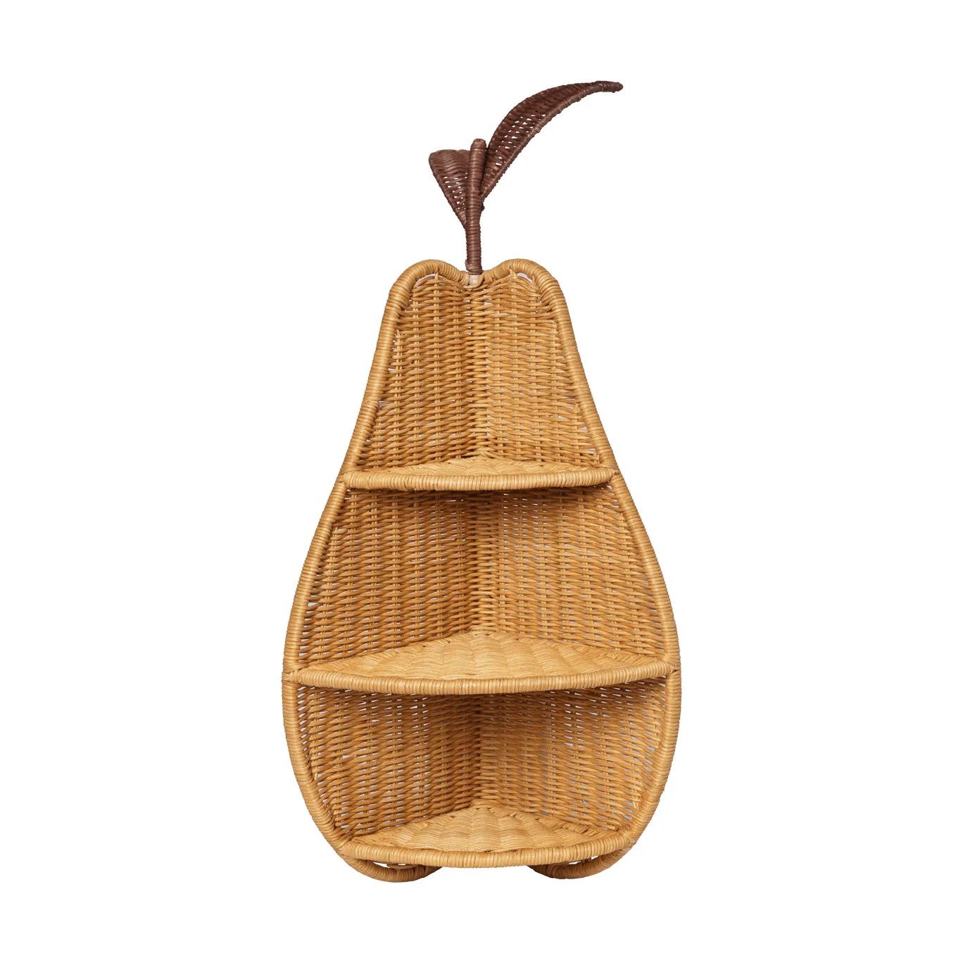 Pear braided corner shelf, Natural Ferm Living