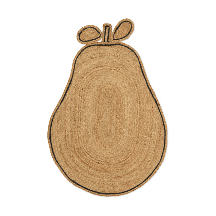 Pear braided jute mat - Natural - Ferm LIVING