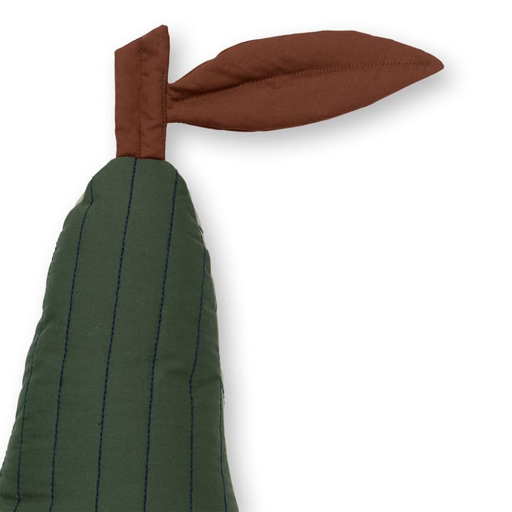 Pear cushion 33x59 cm, Dark green Ferm Living