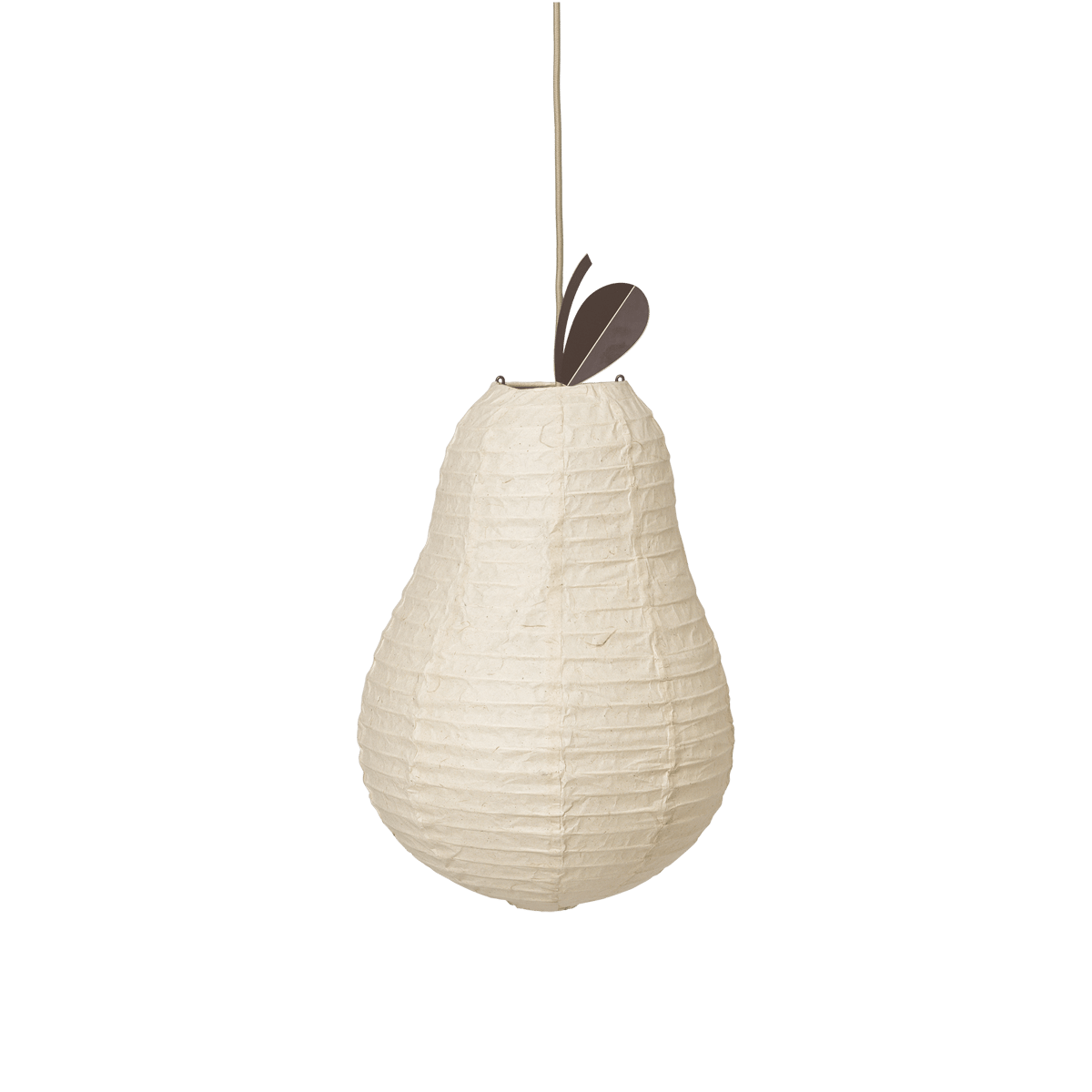 Ferm Living Pear lamp shade Natural | Scandinavian Design | Lampshades | Beige