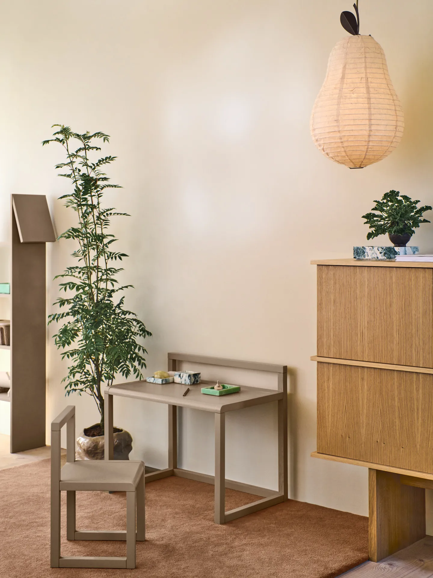 Pear lamp shade, Natural Ferm Living