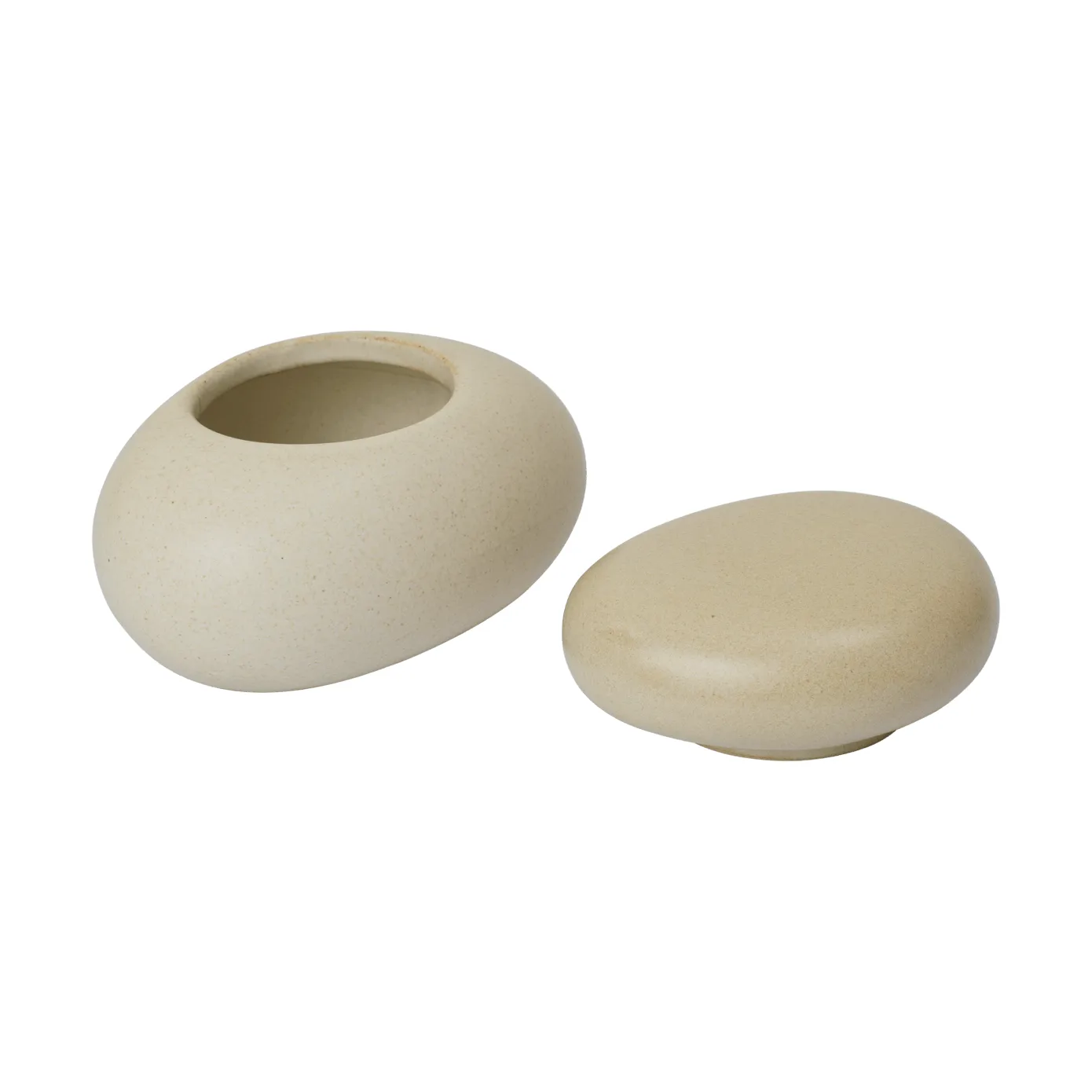 Pebble ash small, Sand/Cream Ferm Living