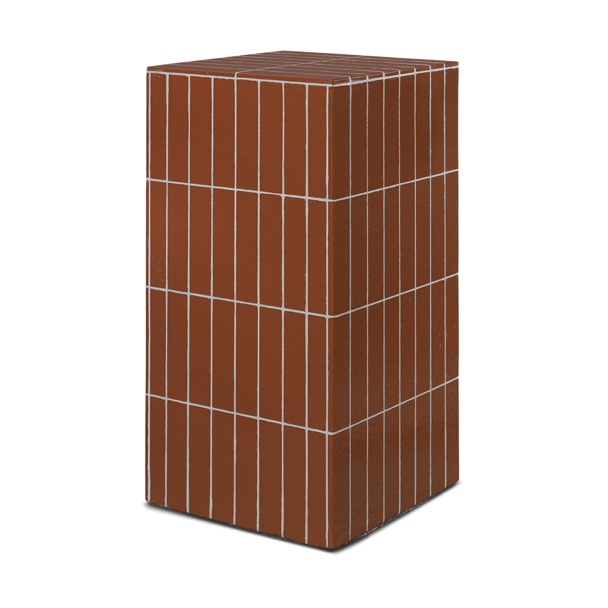 Ferm Living Pillar pedestal Brown | Scandinavian Design | Flower pots | Brown
