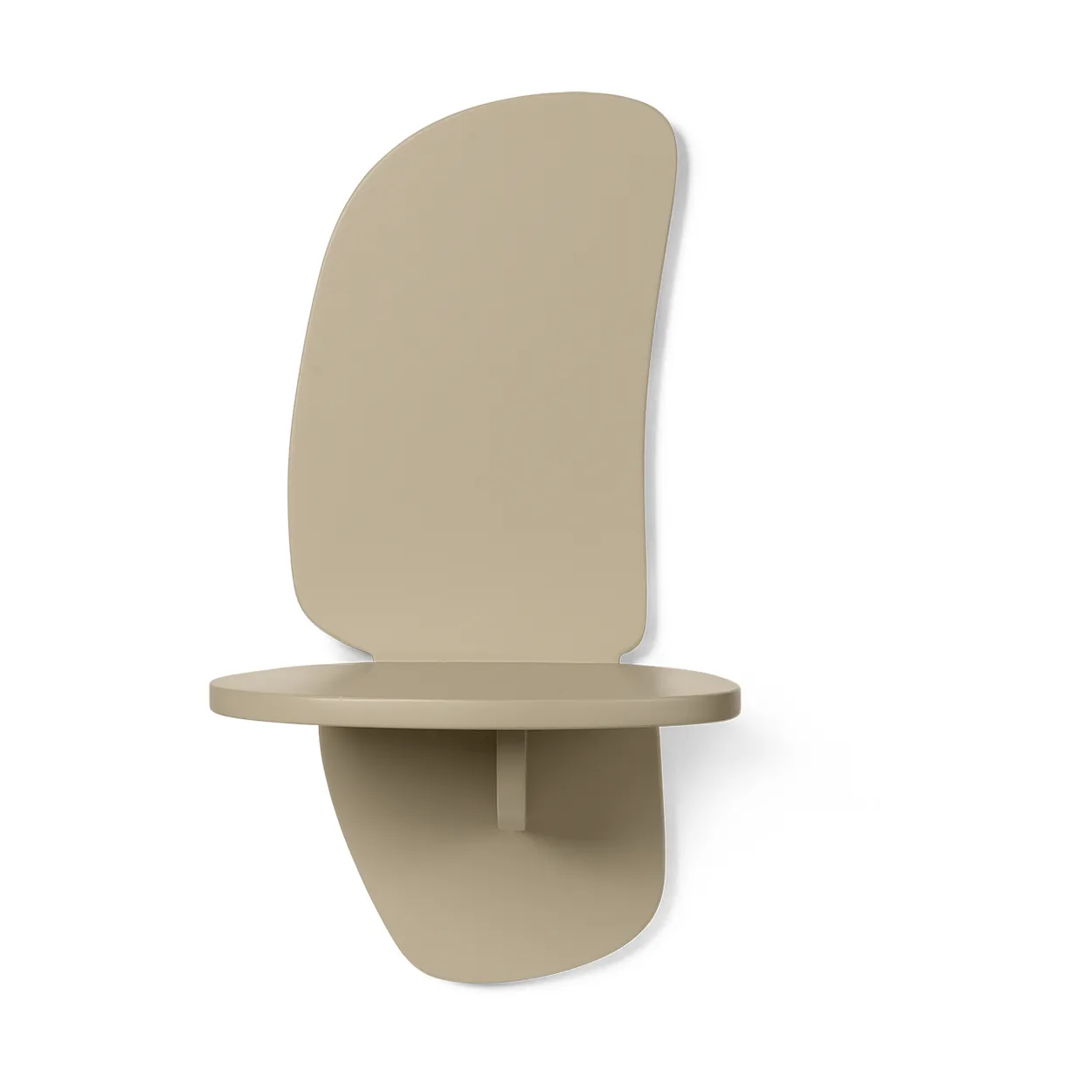 Ferm Living Pilu wall shelf 40 cm Cashmere | Scandinavian Design | Shelves & shelving systems | Beige