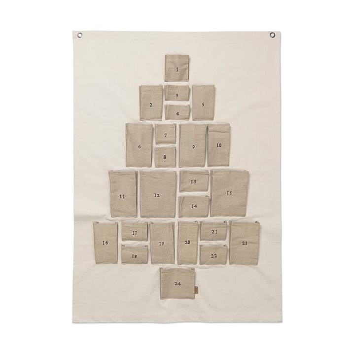 Pine advent calendar - Maxi, 90x125 cm - ferm LIVING