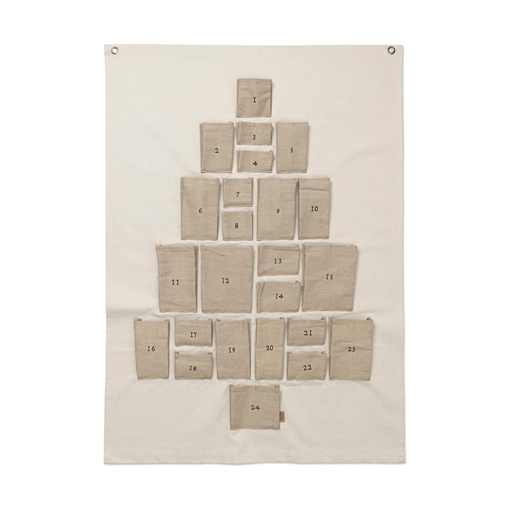 Pine advent calendar - Maxi, 90x125 cm - Ferm LIVING