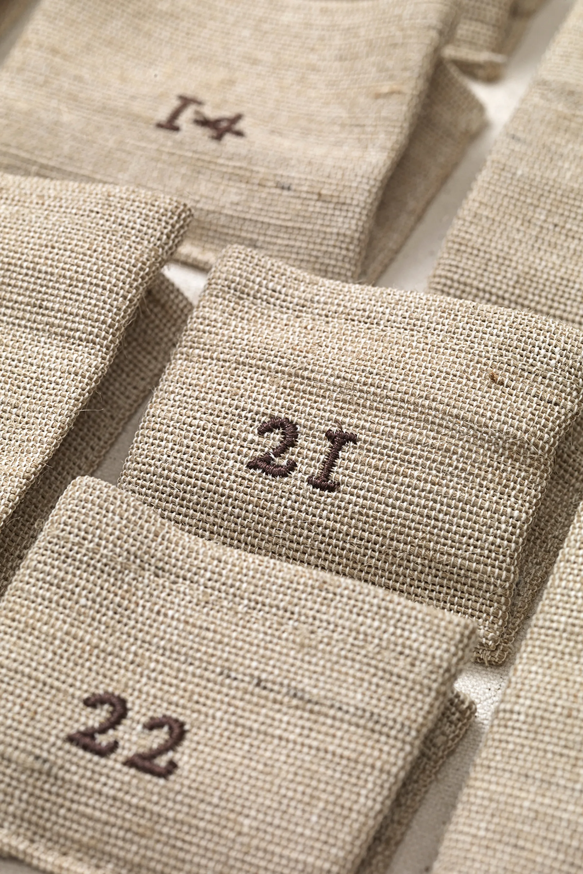 Pine advent calendar, Mini, 50x69 cm Ferm Living