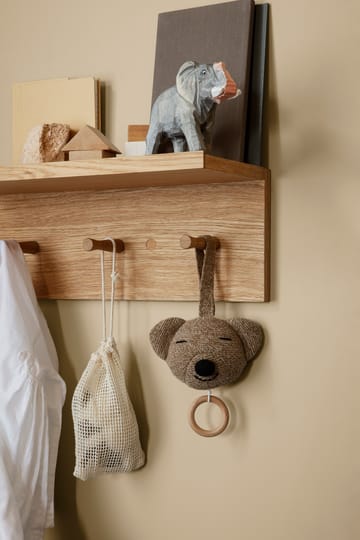 Place Rack hooks and shelf oak - Large - Ferm Living