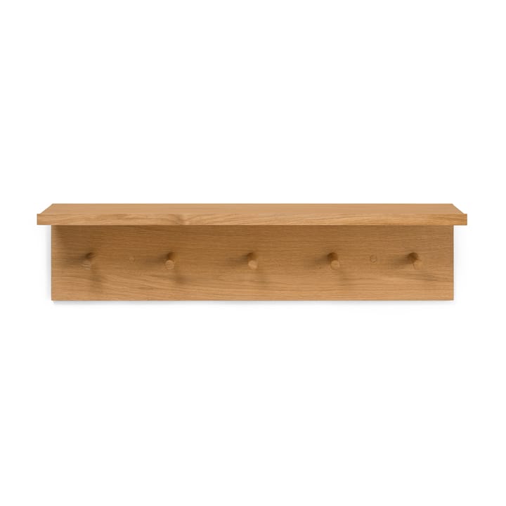 Place Rack hooks and shelf oak - Medium - Ferm LIVING