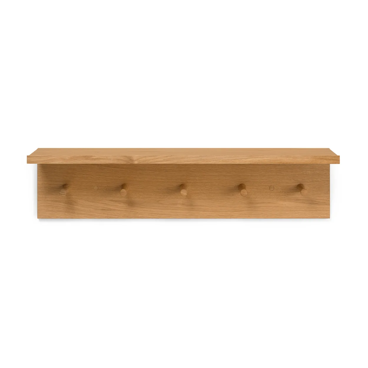 Ferm Living Place Rack hooks and shelf oak Medium