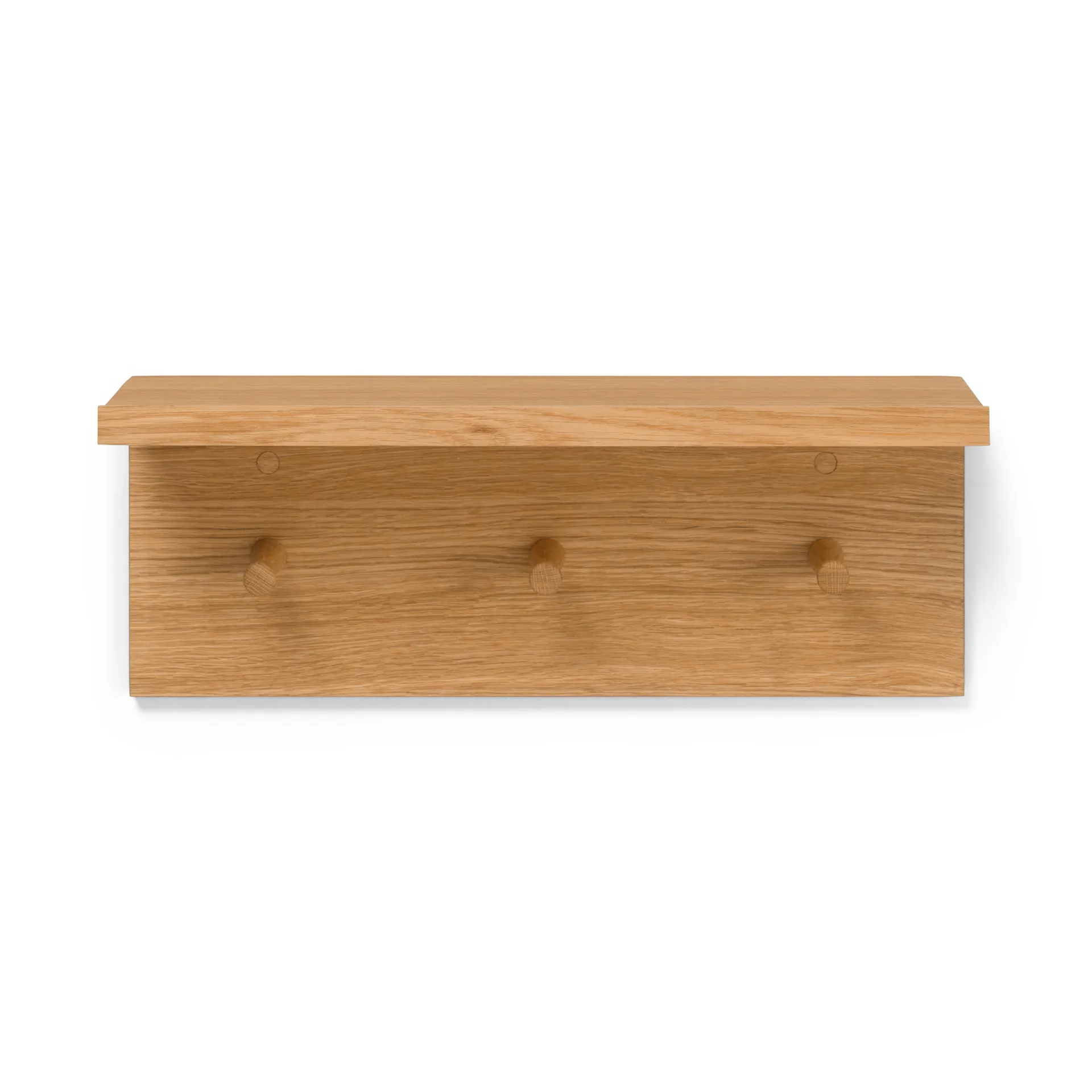 Place Rack hooks and shelf oak, Small Ferm Living