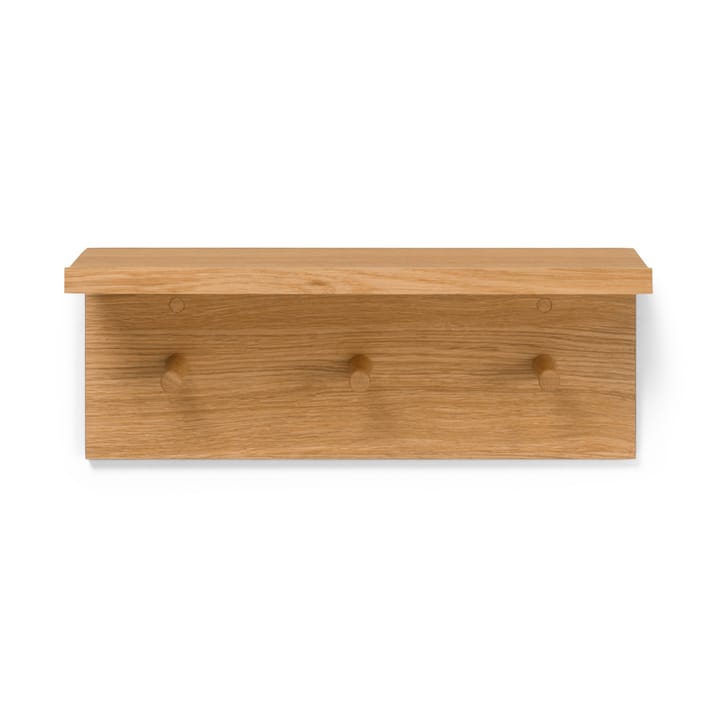 Place Rack hooks and shelf oak - Small - ferm LIVING