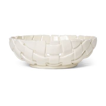 Plait bowl Ø30 cm - Off white - Ferm Living