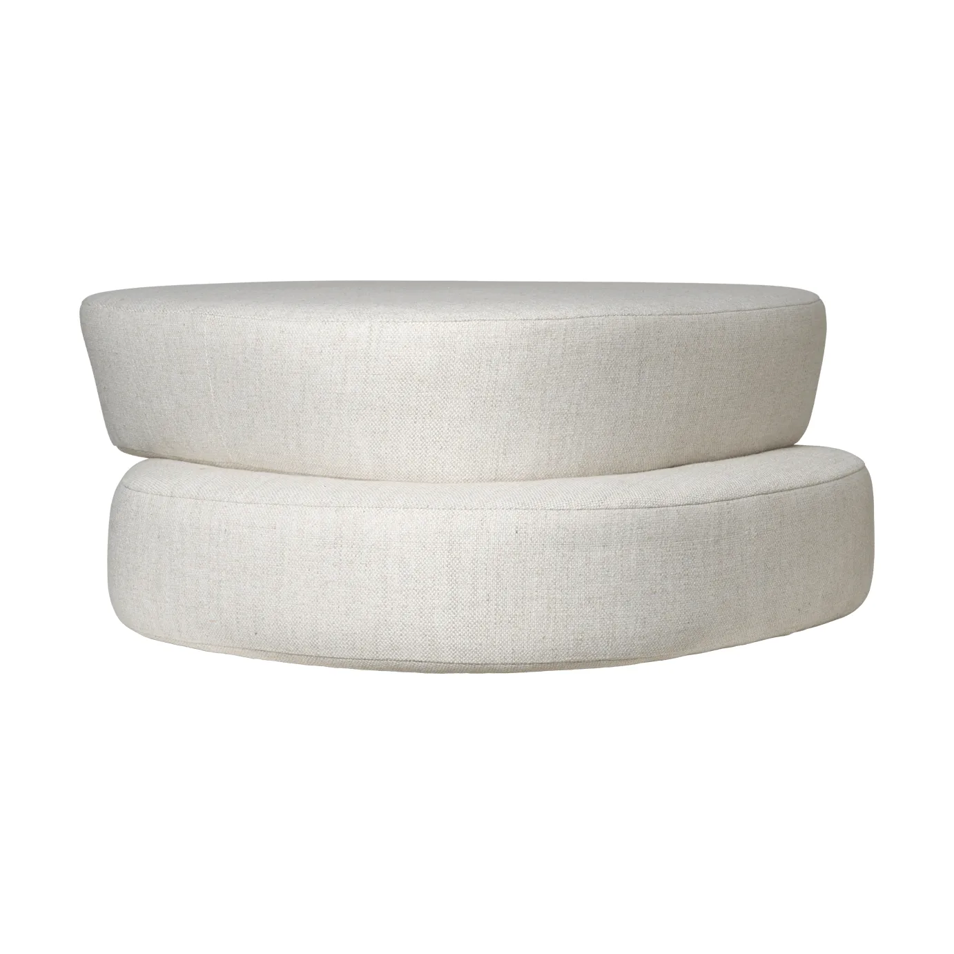 Plyo staple ottoman, Off-white Ferm Living