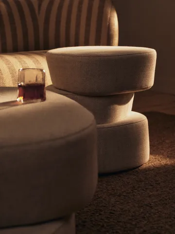 Plyo Staple pouf - Off-white - Ferm Living