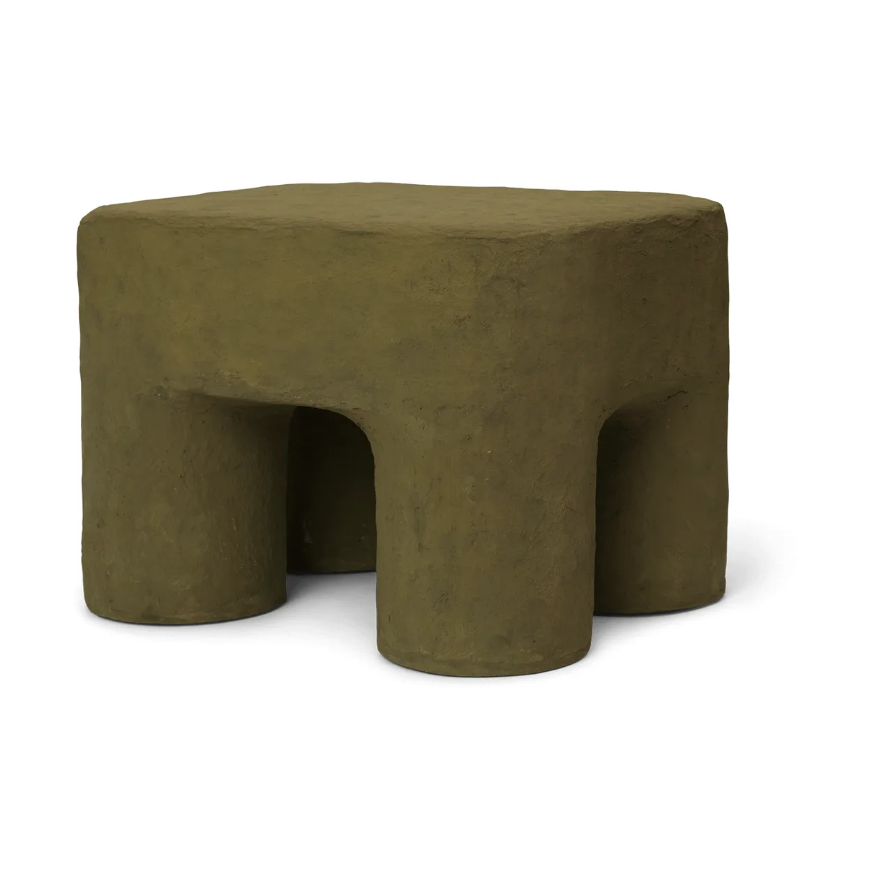Ferm Living Podo stool Khaki | Scandinavian Design | Stools | Green