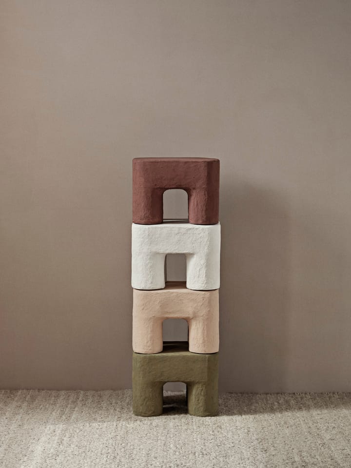 Podo stool - Red Brown - ferm LIVING