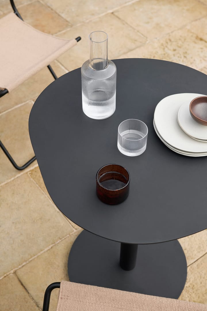 Pond coffee table Ø64x72 cm - Black - ferm LIVING